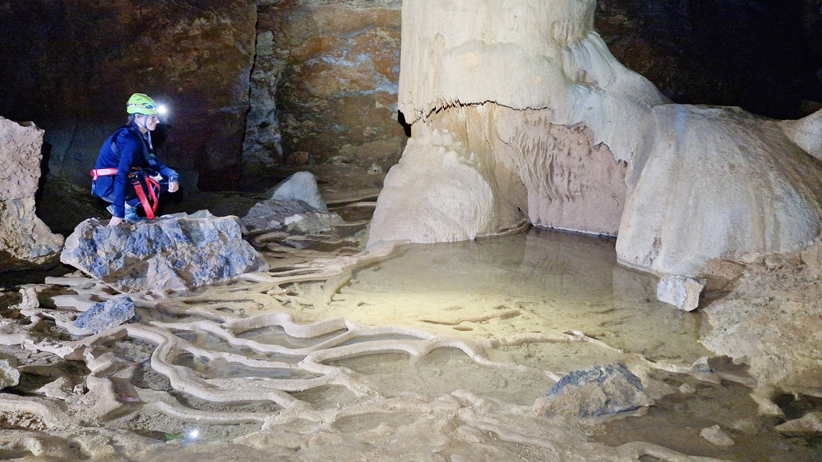 Caving in Mallorca SA CAMPANA Medium level