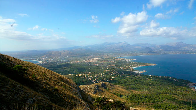 Hiking SA TALAIA Mallorca. Initiation level