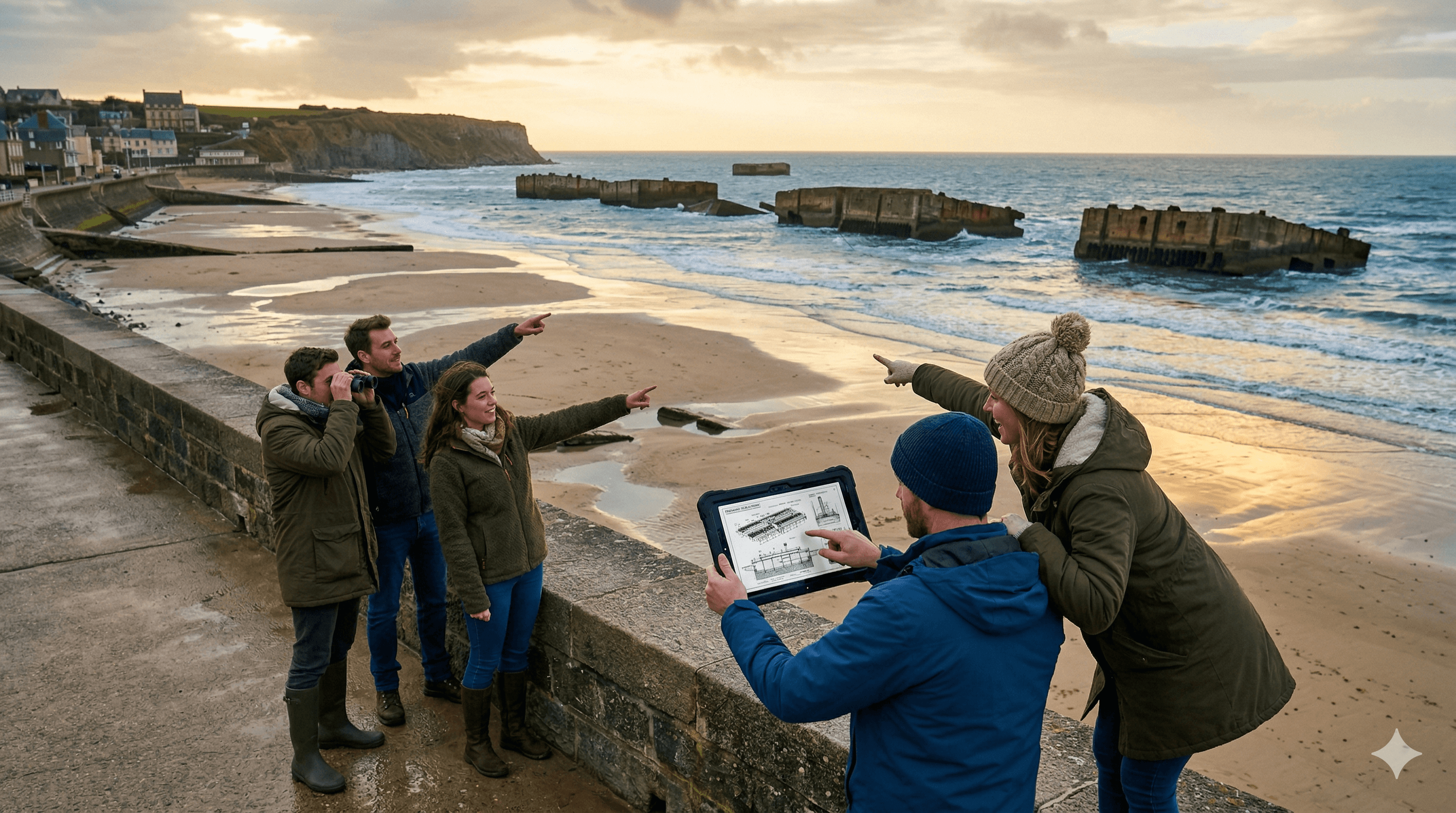 Escape game Arromanches - 2 parcours