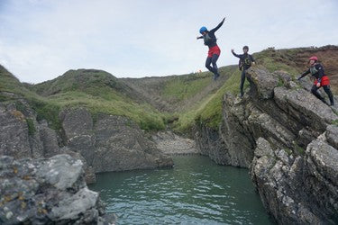 Croyde Coasteering Adventure. Braunton