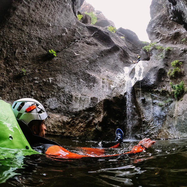 Canyoning Albarderos Ravine Tenerife