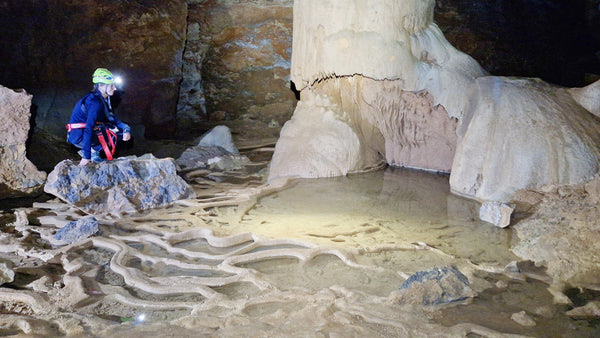 Caving in Mallorca SA CAMPANA Medium level