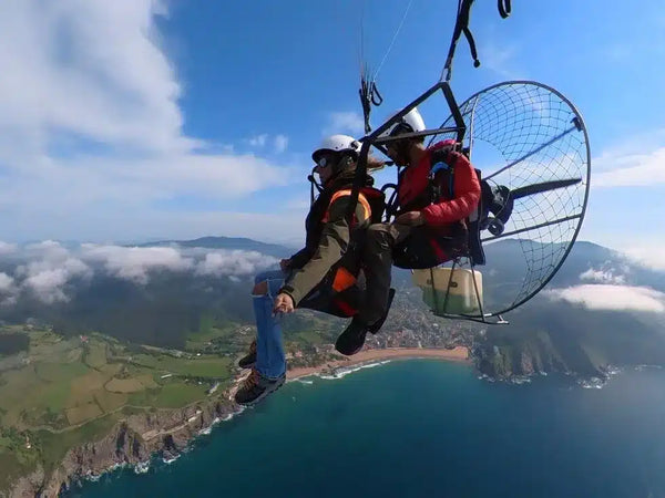 Paramotor Flight in the Basque Country