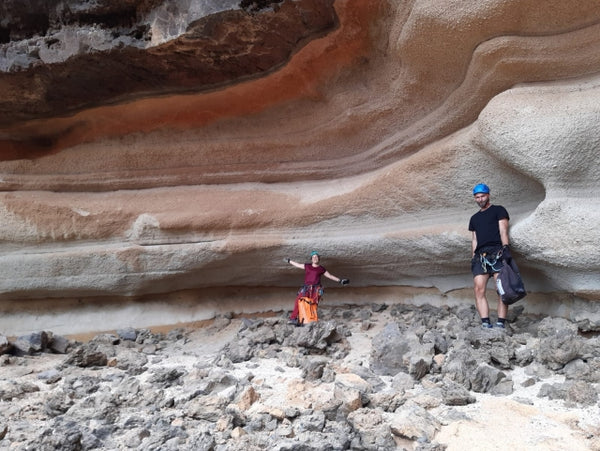 Canyoning The Upper River Ravine Tenerife. Advanced