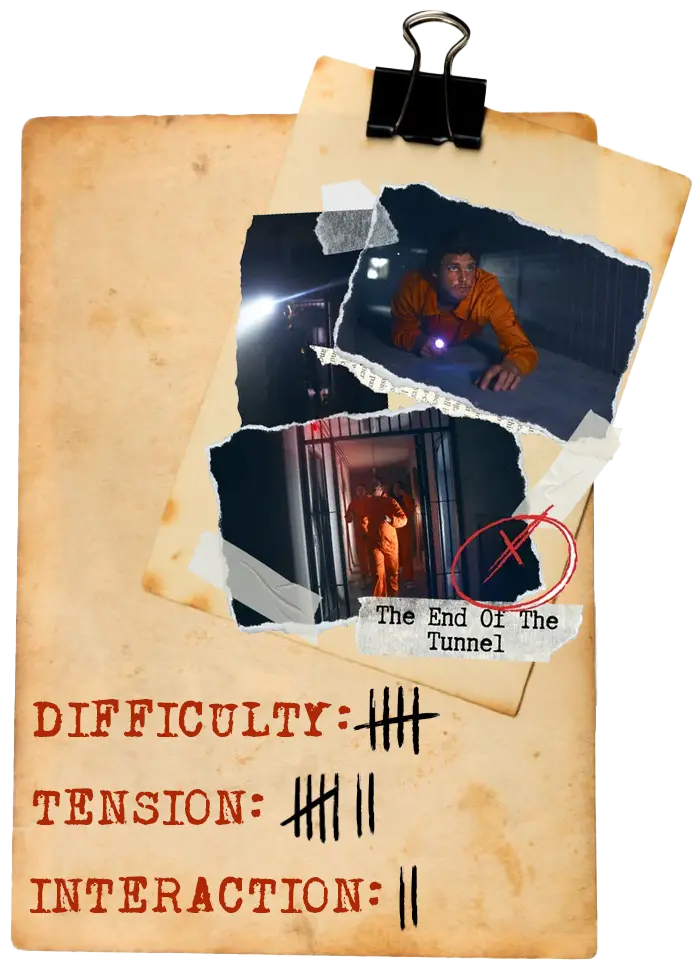Prison Experience . THE END OF THE TUNNEL, Barcelona