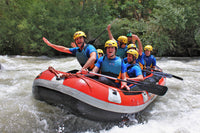 Rafting section descends the Genil River