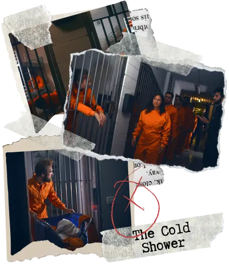 Prison Experience . THE COLD SHOWER  Barcelona