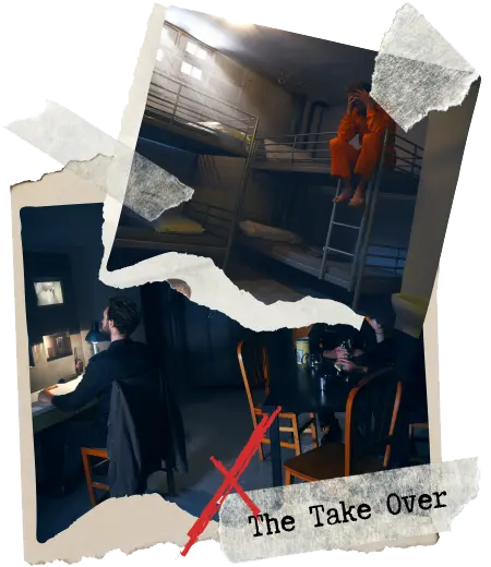 Prison Experience. THE TAKEOVER Barcelona